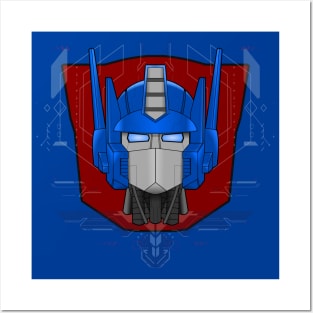 Optimus Prime Bust Posters and Art